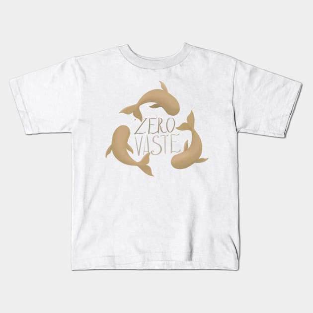 Zero vaste Kids T-Shirt by Yofka